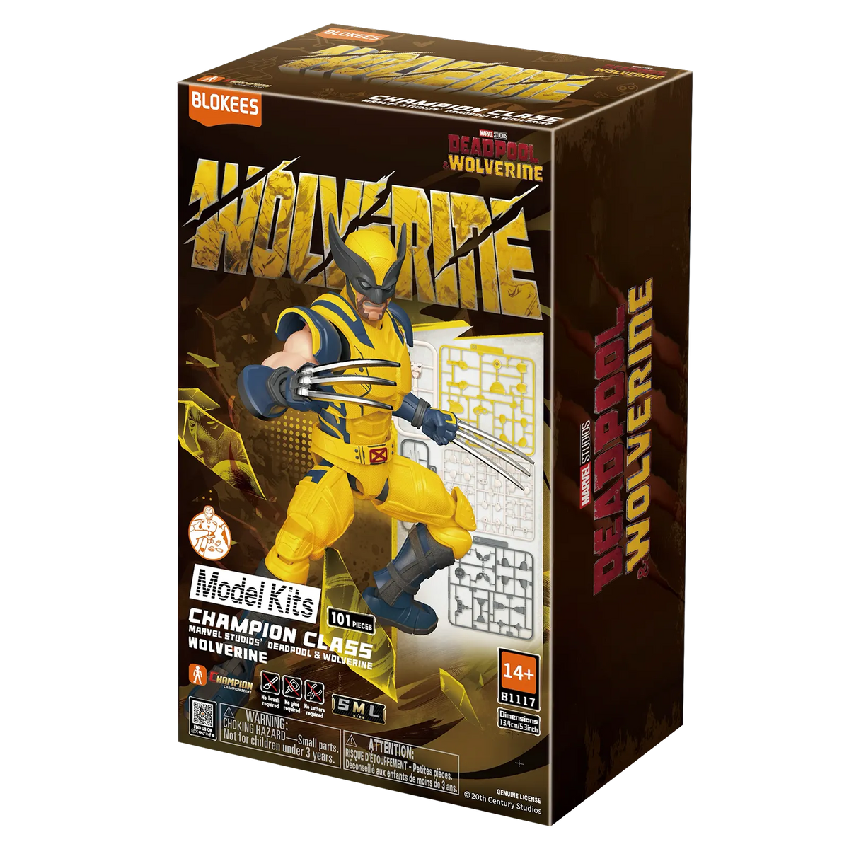 Figurka Wolverine Marvel Champion Class | Blokees