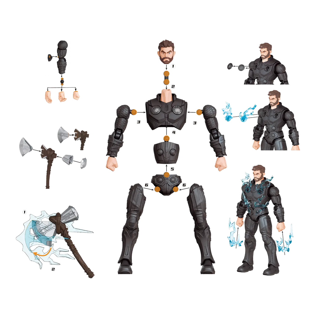 Figurka Thor Marvel Infinity Saga Champion Class | Blokees