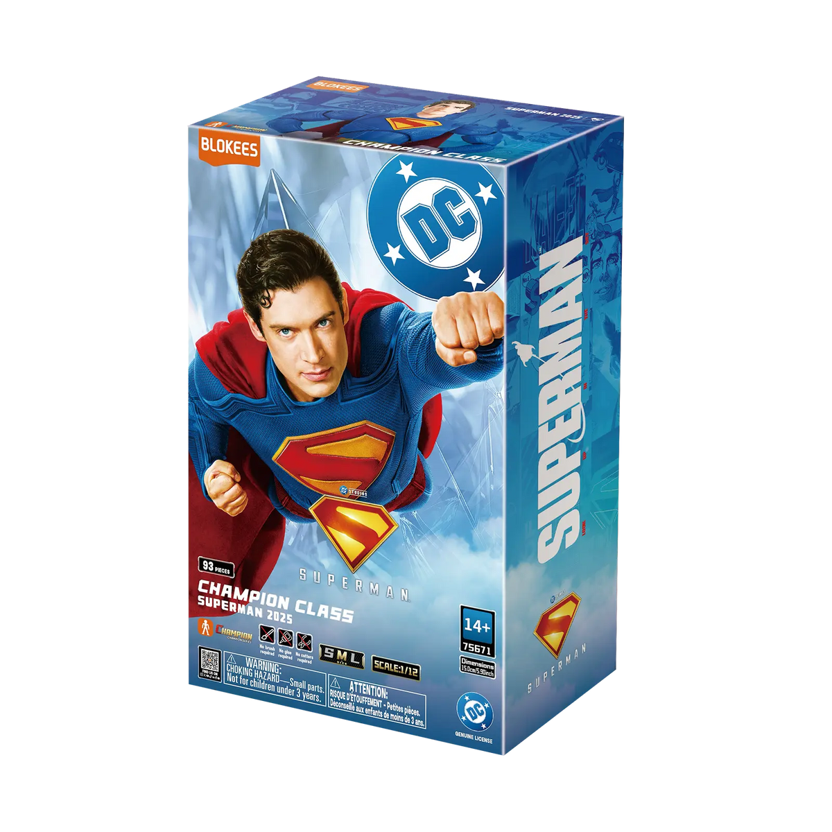 Figurka Superman 2025 DC Champion Class | Blokees